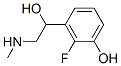 2-Fluoro-3-[1-hydroxy-2-(methylamino)ethyl]phenol,103439-04-9,结构式