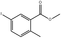 5-碘-2-甲基苯甲酸甲酯,103440-54-6,结构式