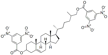 5-Cholesten-3,26-diol di[3,5-dinitrobenzoate]- Struktur