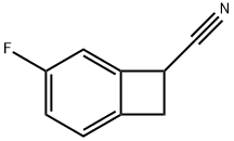 Bicyclo[4.2.0]octa-1,3,5-triene-7-carbonitrile, 4-fluoro- (9CI) Structure