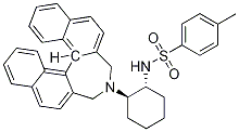 N-[(1R,2R)-2-[(11bS)-3,5-dihydro-4H-dinaphth[2,1-c:1',2'-e]azepin-4-yl]cyclohexyl]-4-Methyl-BenzenesulfonaMide Structure