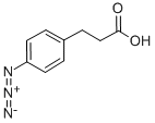 3-(4-叠氮苯基)丙酸,103489-31-2,结构式