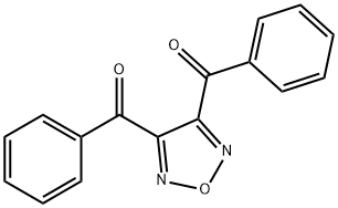 3,4-ジベンゾイル-1,2,5-オキサジアゾール 化学構造式