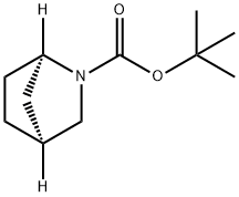 N-BOC-(1R,4S)-2-氮杂双环[2.2.1]庚烷, 1034912-28-1, 结构式