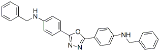 2,5-Bis-(4-N-benzylaminophenyl)-1,3,4-oxadiazole,103494-68-4,结构式