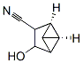 cis-4-Hydroxytricyclo[3.1.0.0(2,6)]hexane-3-carbonitrile Struktur