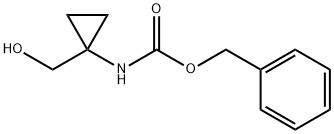 1-羟甲基-1-(苄氧甲酰胺基)环丙烷,103500-22-7,结构式