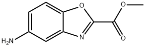 5-AMINO-BENZOOXAZOLE-2-CARBOXYLIC ACID METHYL ESTER Structure
