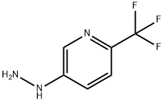 Pyridine,5-hydrazinyl-2-(trifluoromethyl)- Structure