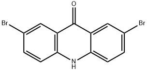2,7-Dibromo-9,10-dihydroacridine-9-one Struktur