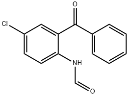 N-(2-BENZOYL-4-CHLOROPHENYL)FORMAMIDE,10352-28-0,结构式