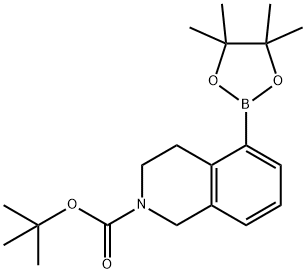 1035235-26-7 5-(4,4,5,5-四甲基-1,3,2-二氧杂硼杂环戊烷-2-基)-3,4-二氢异喹啉-2(1H)-甲酸叔丁酯