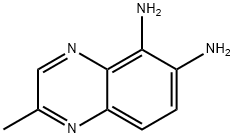 5,6-Quinoxalinediamine,  2-methyl- Structure