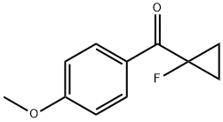 103543-85-7 Methanone, (1-fluorocyclopropyl)(4-methoxyphenyl)- (9CI)