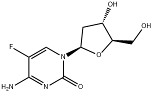 2'-DEOXY-5-FLUOROCYTIDINE Structure
