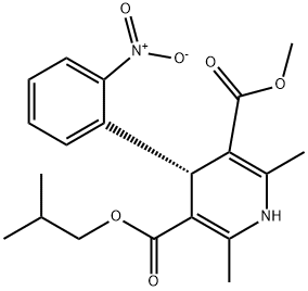 (R)-Nisoldipine 结构式