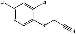 2-[(2,4-DICHLOROPHENYL)THIO]ACETONITRILE Struktur