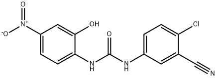 N-(4-클로로-3-시아노페닐)-N'-(2-하이드록시-4-니트로페닐)우레아