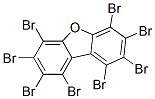 1,2,3,4,6,7,8,9-octabromodibenzofuran Structure