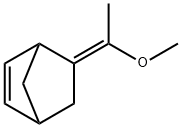 Bicyclo[2.2.1]hept-2-ene, 5-(1-methoxyethylidene)-, (E)-,103582-49-6,结构式