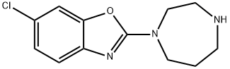 6-chloro-2-(1,4-diazepan-1-yl)-1,3-benzoxazole Structure