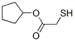 Acetic acid, mercapto-, cyclopentyl ester (9CI) 结构式