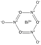 次硝酸铋 结构式