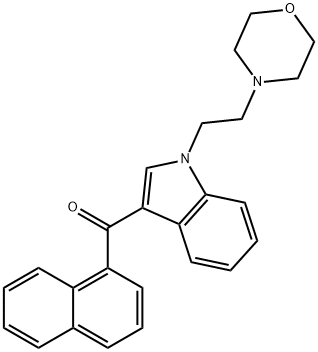 [1-[2-(4-Morpholinyl)ethyl]-1H-indol-3-yl]-1-naphthalenylmethanone