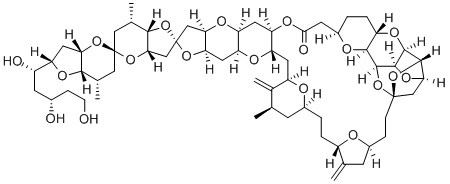 ハリコンドリンB 化学構造式