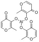 ALUMINUM 3-HYDROXY-2-METHYL-4-PYRONATE Struktur