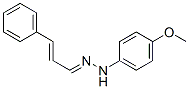 4-Methoxybenzenamine, N-(2-benzylidenethylidenamino)- 结构式