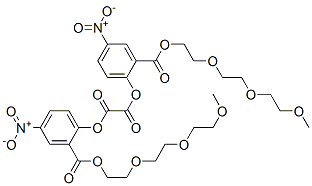 bis(4-nitro-2-(3,6,9-trioxadecyloxycarbonyl)phenyl)oxalate|bis(4-nitro-2-(3,6,9-trioxadecyloxycarbonyl)phenyl)oxalate