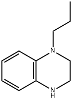 Quinoxaline, 1,2,3,4-tetrahydro-1-propyl- (6CI) Structure