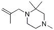 Piperazine, 2,2,4-trimethyl-1-(2-methylallyl)- (6CI) Structure