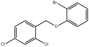 1-(2-bromophenoxymethyl)-2,4-dichlorobenzene,1036572-50-5,结构式