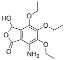 7-amino-4,5,6-triethoxy-3-hydroxyphthalide,103658-46-4,结构式