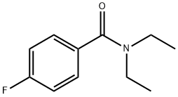 N,N-二乙基-4-氟苯甲酰胺, 10366-88-8, 结构式
