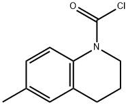 1(2H)-Quinolinecarbonyl chloride, 3,4-dihydro-6-methyl- (9CI),103661-41-2,结构式