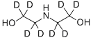BIS(2-HYDROXYETHYL)-D8-AMINE Struktur