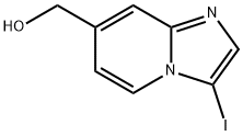 (3-碘咪唑并[1,2-A]吡啶-7-基)甲醇,1036990-66-5,结构式