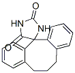 6,7-Dihydrospiro[dibenzo[a,d]cyclooctene-12(5H),4'-imidazolidine]-2',5'-dione Struktur