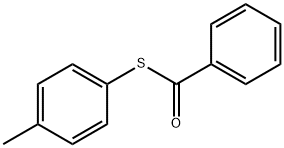 Thiobenzoic acid S-(4-methylphenyl) Structure