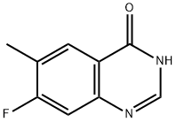 7-fluoro-6-Methylquinazolin-4(3H)-one Structure