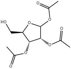 D-Ribofuranose, 1,2,3-triacetate, 103728-78-5, 结构式