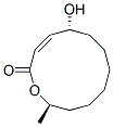 (3E,5R,12R)-5-Hydroxy-12-methyl-1-oxa-3-cyclododecene-2-one,103729-44-8,结构式