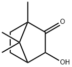 3-ヒドロキシ-2-ボルナノン 化学構造式