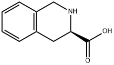 D-1,2,3,4-Tetrahydroisoquinoline-3-carboxylic acid Struktur