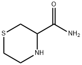 3-Thiomorpholinecarboxamide(9CI) Structure