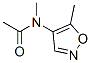 Acetamide, N-methyl-N-(5-methyl-4-isoxazolyl)- (9CI),103747-82-6,结构式