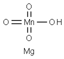 MAGNESIUM PERMANGANATE, 10377-62-5, 结构式